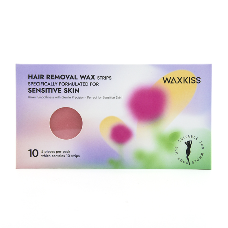 Hair removal wax strips for sensitive skin-12*6.4cm
