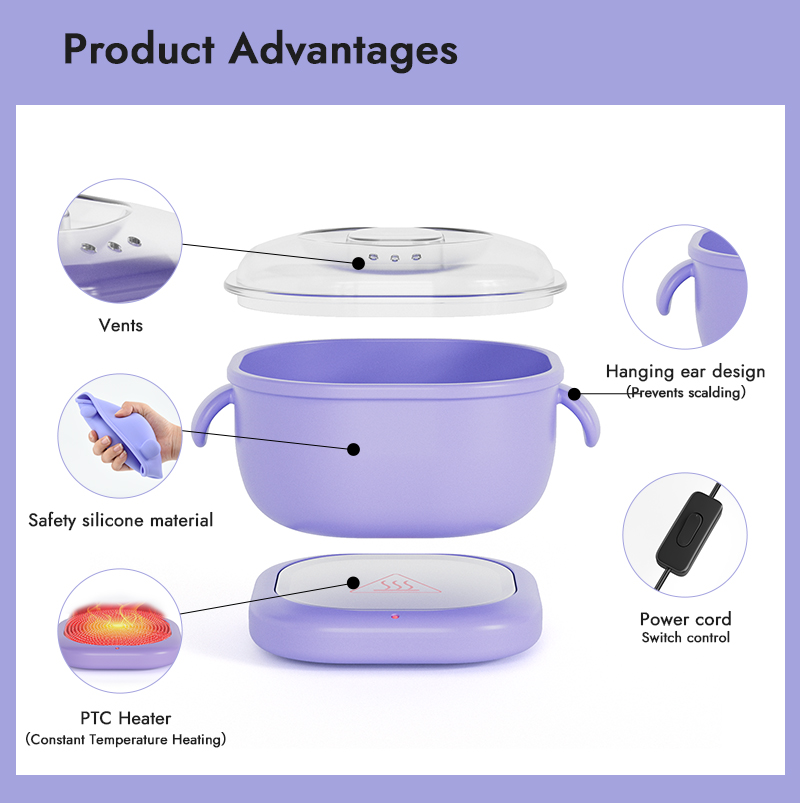 Foldable Silicone Wax Melting Machine