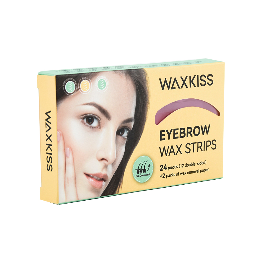 Eyebrow wax strips- rose