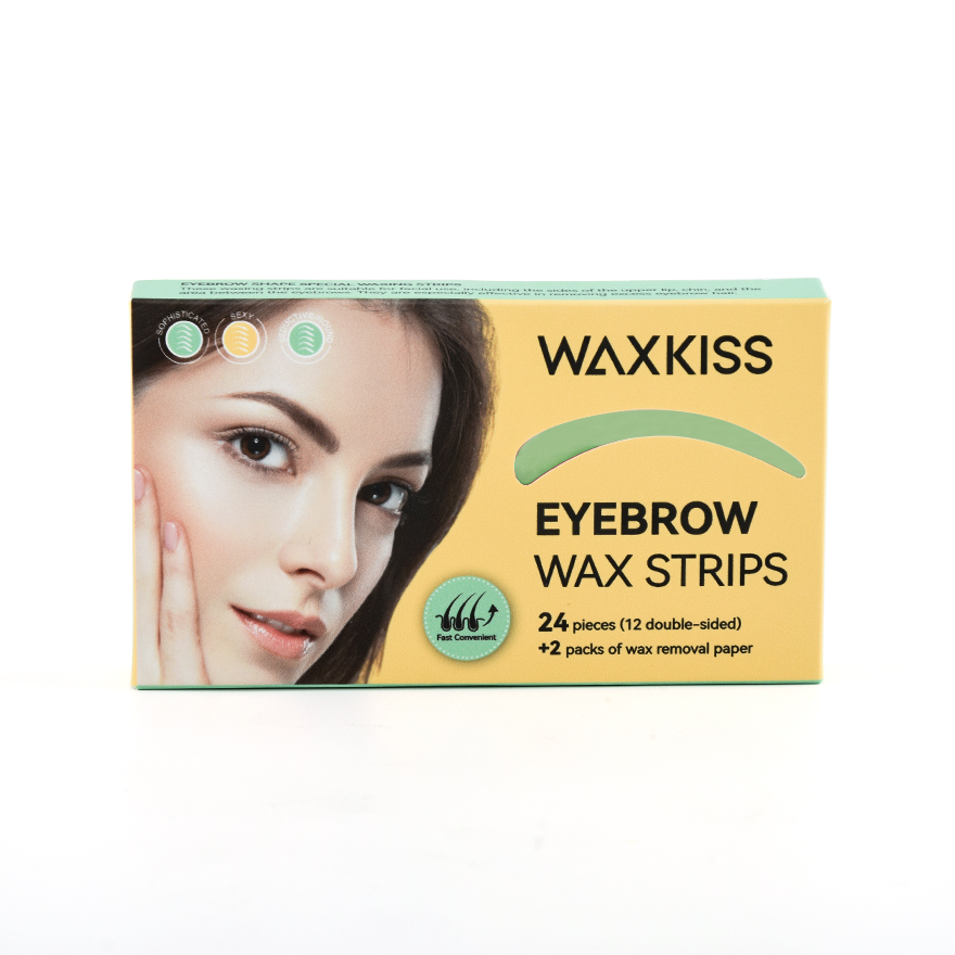 Eyebrow wax strips- rose