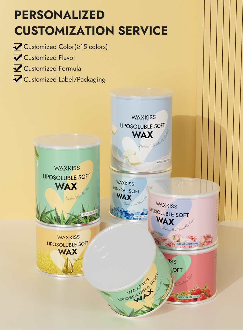 Professional Strip Wax in Tin 800g-Banana