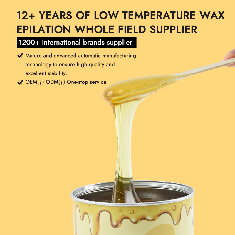 Professional Strip Wax in Tin 800g-Banana