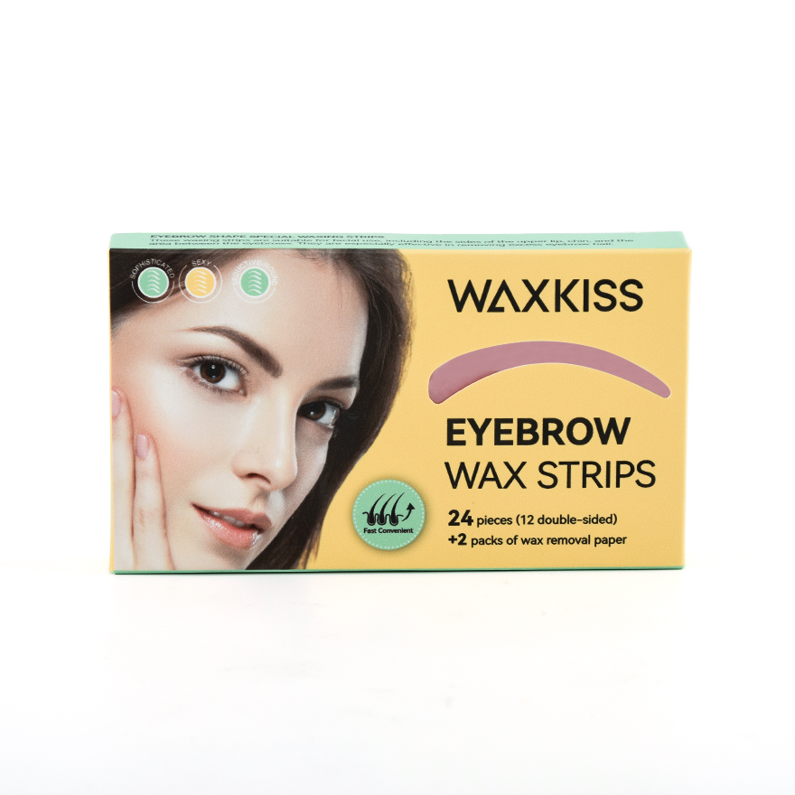 Eyebrow wax strips- rose