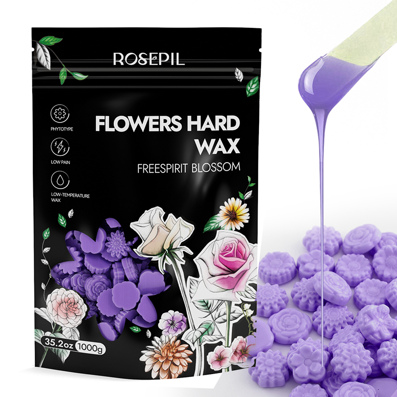 1000g Flowers Hard Wax-lavender