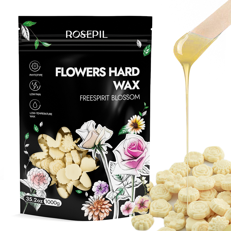 1000g Flowers Hard Wax-lemon